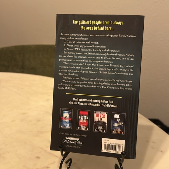 The Inmate by Freida McFadden Book - Picture 2 of 2